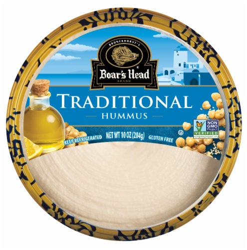 Boar's Head Traditional Hummus 10 oz Perspective: front