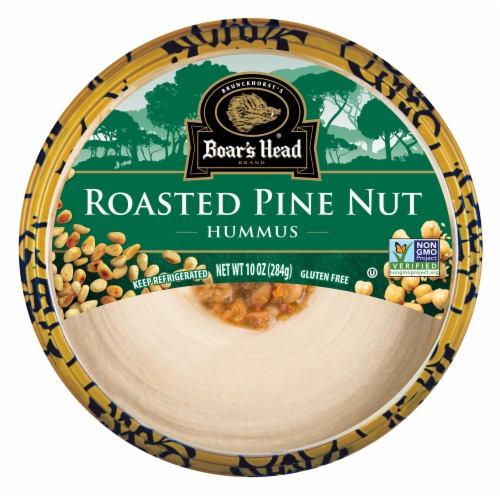 Boar's Head® Roasted Pine Nut Hummus Perspective: front