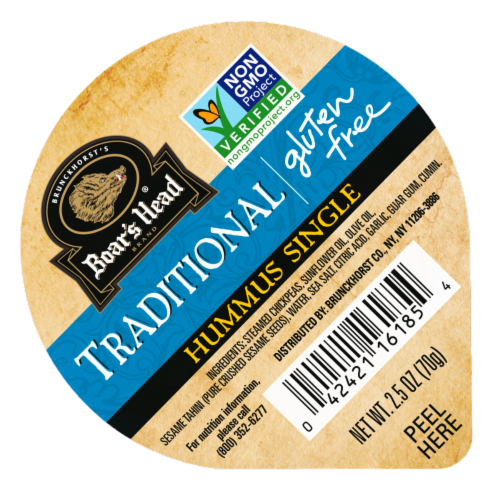 Boar's Head Traditional Hummus 2.5 oz Perspective: front