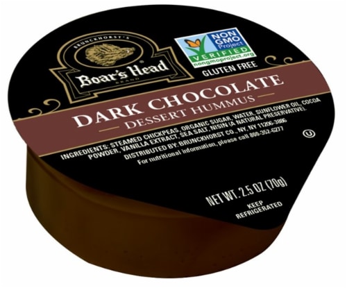 Boar's Head Dark Chocolate Dessert Hummus Perspective: front