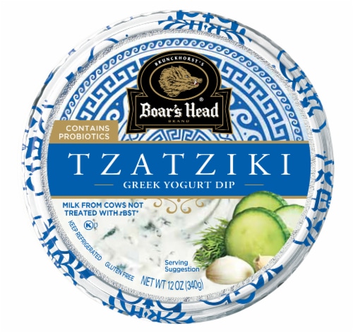 Boar's Head Tzatziki Greek Yogurt Dip 12 oz Perspective: front
