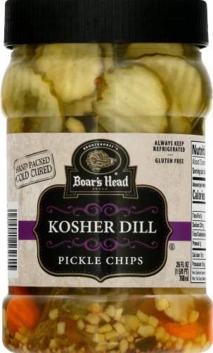 Boars Head Kosher Dill Pickle Chips