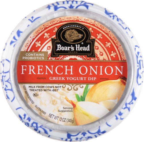 Boar's Head® French Onion Greek Yogurt Dip Perspective: front