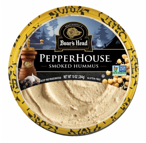 Boar's Head® Pepper House™ Smoked Hummus Perspective: front