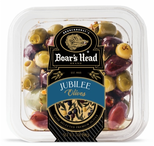 Boar's Head Jubilee Olives Perspective: front