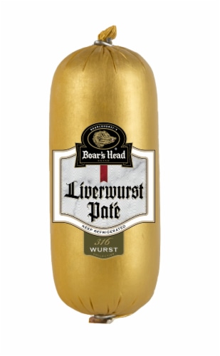 Boars Head Liverwurst Pate Perspective: front