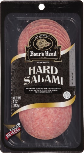 Boar's Head® Pre-Sliced Hard Salami Perspective: front