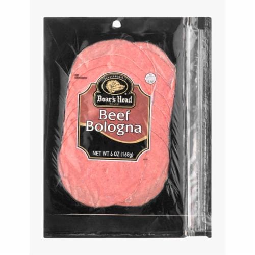 Boar's Head Pre-Sliced Beef Bologna Perspective: front