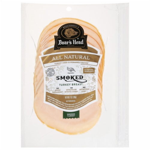 Boar's Head All Natural Smoked Turkey Perspective: front
