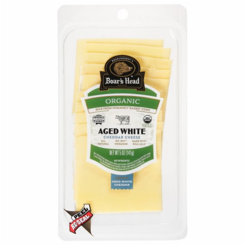 Boar’s Head Organic Aged White Cheddar Cheese