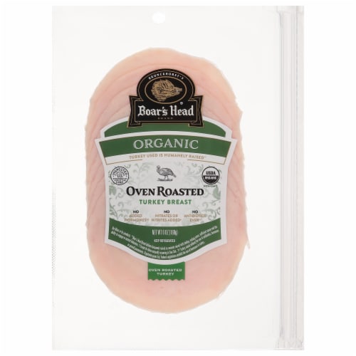 Boar’s Head Organic Roasted Turkey Breast Perspective: front