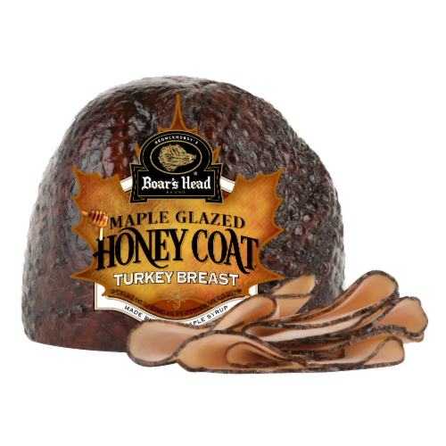 Boar's Head® Maple Glazed Honey Coat Turkey Breast Fresh Sliced Deli