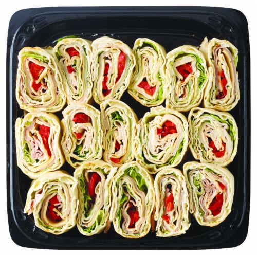 Boar's Head Classic Pinwheel Platter Perspective: front