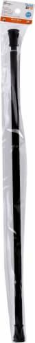 Kenney Manufacturing Company 5/8" Twist & Fit Tension Window Curtain Rod - Black Perspective: front