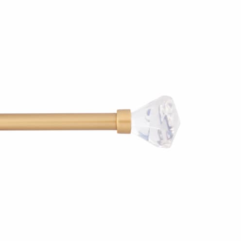 Kenney Manufacturing Company nadia Curtain Rod Perspective: front