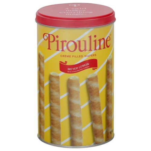 Pirouline® Meyer Lemon Creme Filled Wafers Perspective: front