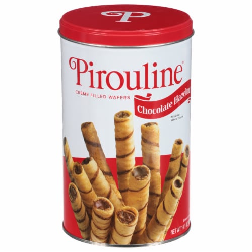 Pirouline® Chocolate Hazelnut Creme Filled Wafers Perspective: front