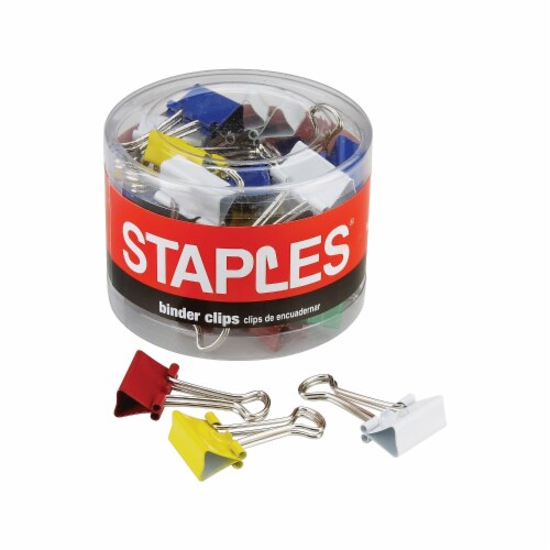 Staples binder online clips