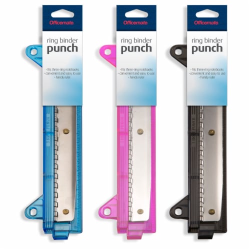 Officemate Ring Binder Hole Punch - Assorted, 1 ct - Kroger