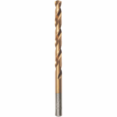 Irwin 1/4 In. x 4 In. Titanium Drill Bit 63916 Perspective: front