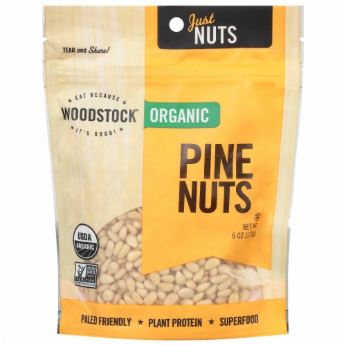 Woodstock Organic Pine Nuts Perspective: front