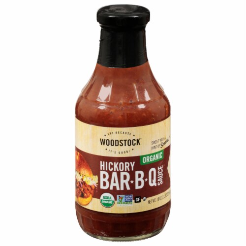 Woodstock Farms Hickory BBQ Sauce Perspective: front