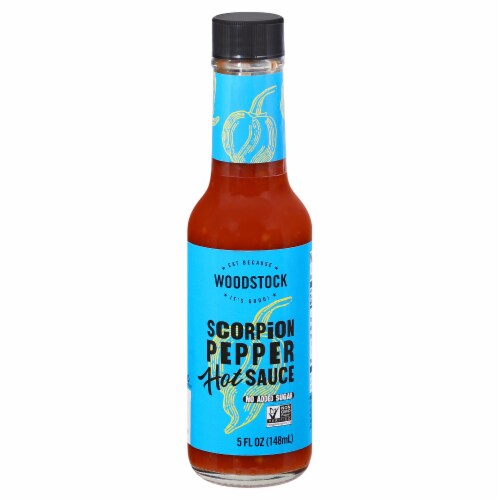 Woodstock Scorpion Pepper Hot Sauce, 5 fl oz - Fry’s Food Stores