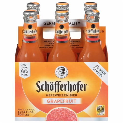Schofferhofer Grapefruit Hefeweizen Perspective: front
