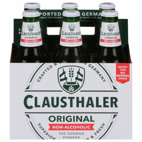 Clausthaler Premium Non-Alcoholic Beer Perspective: front