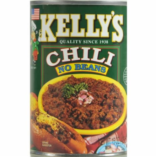 Kelly's No Beans Chili Perspective: front