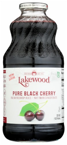 Lakewood Organic Black Cherry Juice Perspective: front