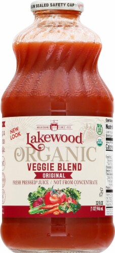 Lakewood Organic Super Veggie Juice Perspective: front
