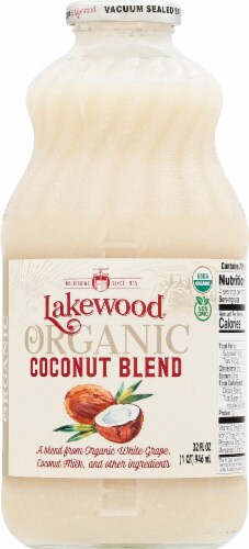 Lakewood Organic Coconut Juice Perspective: front