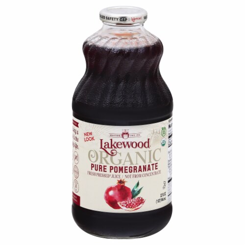 Lakewood Organic Pomegranate Juice Perspective: front