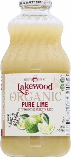 Lakewood Pure Lime Juice Perspective: front