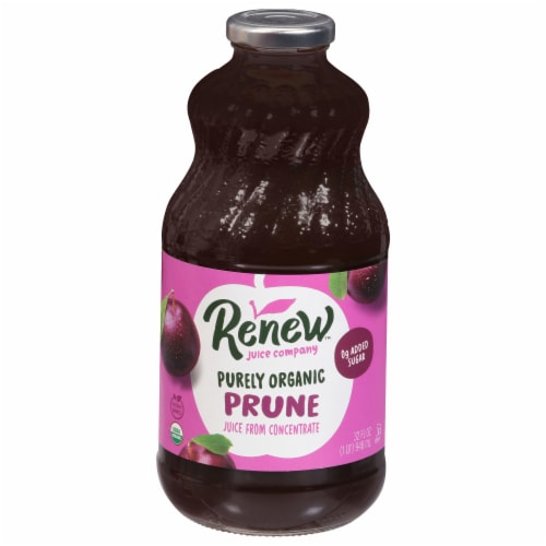 Renew™ Purely Organic Prune Juice Perspective: front