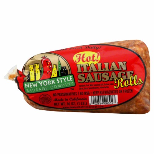 New York Style Hot Italian Sausage Rolls, 16 oz Kroger