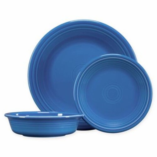 Fiesta Classic Dinnerware Set - Lapis Perspective: front