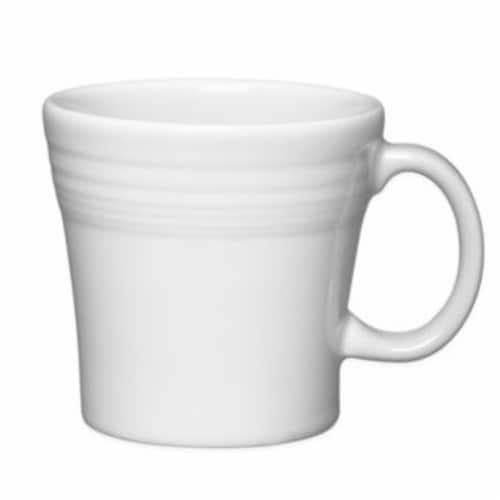 Fiesta Tapered Mug - White Perspective: front