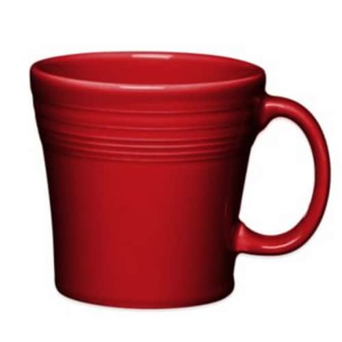 Fiesta Tapered Mug - Scarlet Red Perspective: front