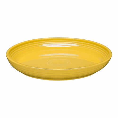 Fiesta® Dinner Bowl in Sunflower Perspective: front
