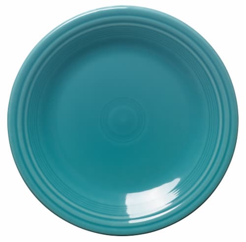 Fiesta® Dinner Plate in Turquoise Perspective: front