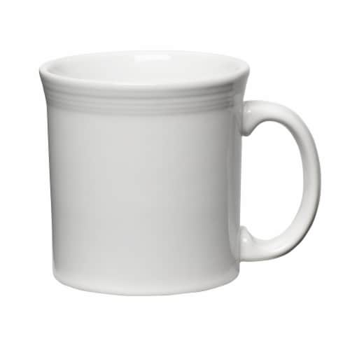 Fiesta Java Coffee Mug - White Perspective: front