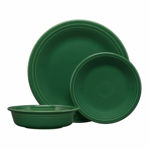 Fiesta Classic Dinnerware Set - Jade Perspective: front