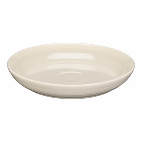Fiesta Coupe Luncheon Bowl - Linen Perspective: front