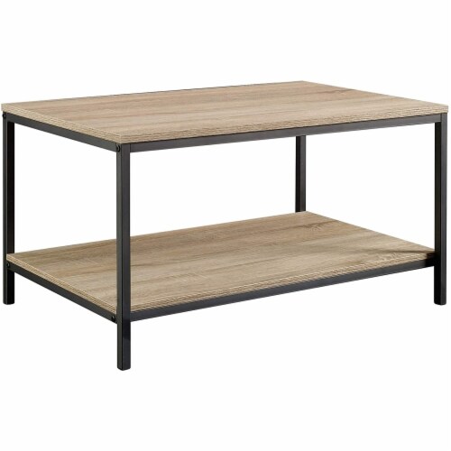 Sauder North Avenue Engineered Wood and Metal Coffee Table in Charter Oak 1 Pay Less Super Markets