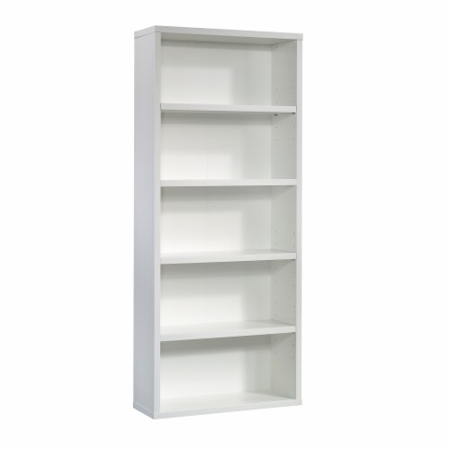 Sauder Select White 5 Shelf Living Room Bookcase 1 Mariano s
