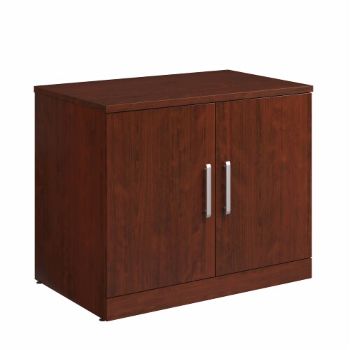 Cherry office storage deals cabinet