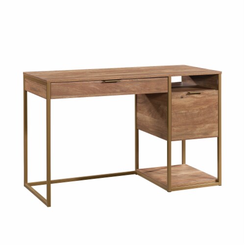 Sauder International Lux Home Office Desk in Sindoori Mango 1 Mariano s