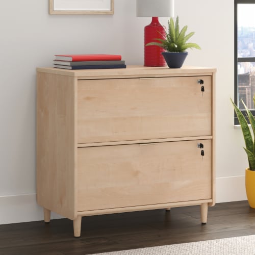 Sauder Clifford Place 2 Drawer Lateral File Cabinet in Natural